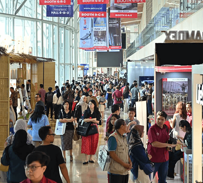 IndoBuildTech Expo — Area pameran utama